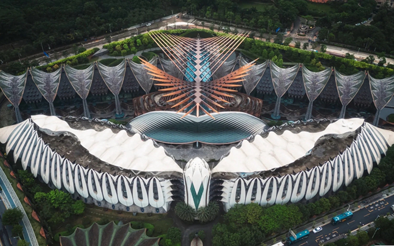 深圳“魔幻建筑”瑪絲菲爾花園限時開放